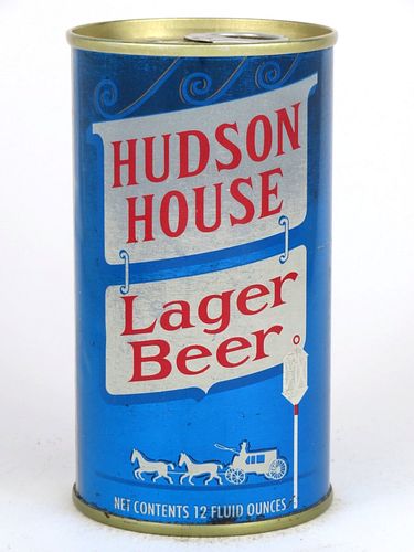 1968 Hudson House Lager Beer 12oz  T78-12.2 Ring Top Los Angeles, California