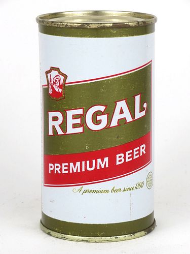 1960 Regal Premium Beer 12oz  121-32 Flat Top Miami, Florida