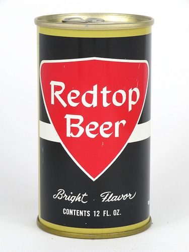 1967 Redtop Beer (test can?) 12oz  T113-09 Ring Top South Bend, Indiana