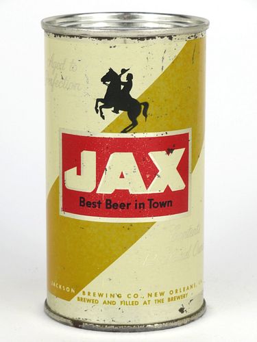 1954 Jax Beer 12oz  86-12 Flat Top New Orleans, Louisiana