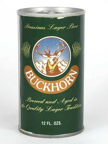 1968 Buckhorn Beer (test) 12oz  No Ref. Ring Top Saint Paul, Minnesota