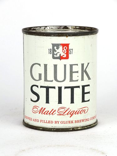 1959 Gluek Stite Malt Liquor 8oz  63-22 Flat Top Minneapolis, Minnesota