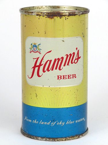 1958 Hamm's Beer (full) 12oz  79-21 Flat Top Saint Paul, Minnesota
