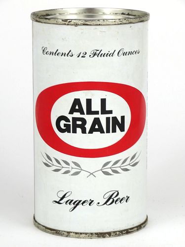 1961 All Grain Lager Beer 12oz  29-29 Flat Top Omaha, Nebraska