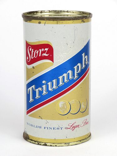 1960 Storz Triumph Beer 12oz  137-27 Flat Top Omaha, Nebraska