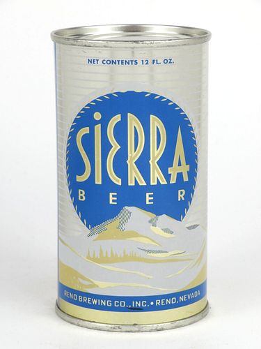 1957 Sierra Beer 12oz  33-31.2 Flat Top Reno, Nevada