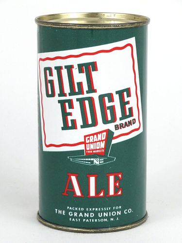 1955 Gilt Edge Ale 12oz  69-32 Flat Top Trenton, New Jersey