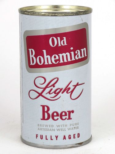 1968 Old Bohemian Light Beer 12oz  104-26 Flat Top Hammonton, New Jersey