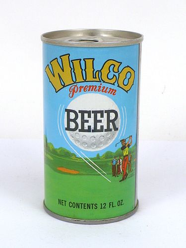 1969 Wilco Premium Beer 12oz  T135-04 Ring Top Hammonton, New Jersey