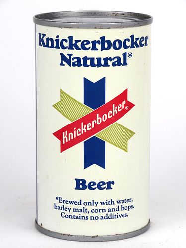 1969 Knickerbocker Natural Beer 12oz  126-23.2 Flat Top New York (Brooklyn), New York