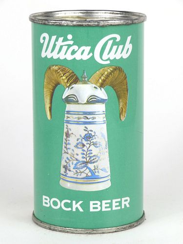 1967 Utica Club Bock Beer 12oz  T132-27 Juice Top Utica, New York