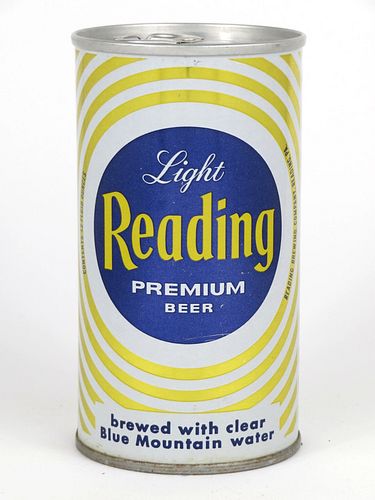 1972 Reading Premium Beer 12oz  T112-30 Ring Top Reading, Pennsylvania