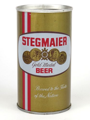 1966 Stegmaier Gold Medal Beer 12oz  T126-22.2 Ring Top Wilkes-Barre, Pennsylvania