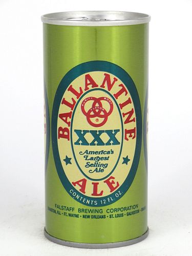 1973 Ballantine Ale (Tall Can) 12oz  T37-03 Ring Top Cranston, Rhode Island