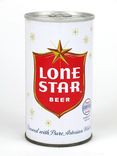 1966 Lone Star Beer 12oz  T88-21.1 Ring Top San Antonio, Texas