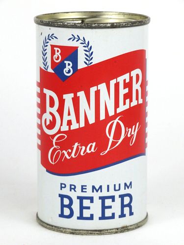 1961 Banner Beer 12oz  34-31 Flat Top Norfolk, Virginia