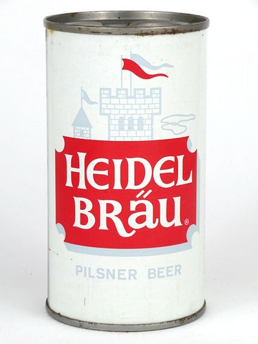 1960 Heidel Brau Beer 12oz  81-04 Flat Top La Crosse, Wisconsin