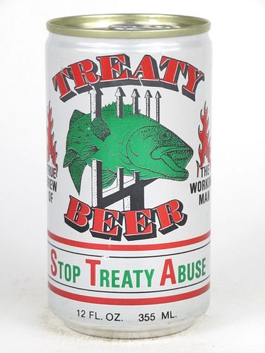 1977 Treaty Beer 12oz  no  Eau Claire, Wisconsin