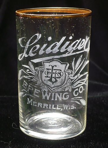 1902 Leidiger Brewing Co.  Merrill, Wisconsin