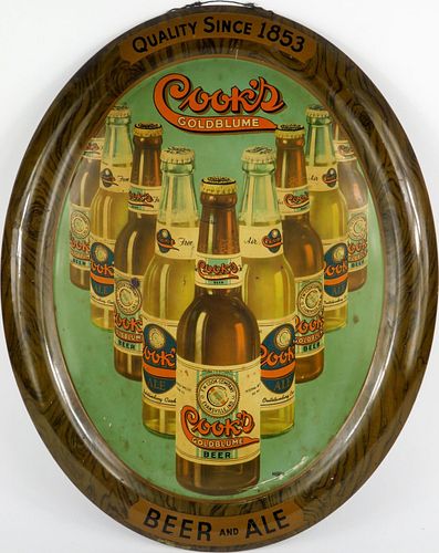 1939 Cook's Goldblume Beer/Ale  Evansville, Indiana