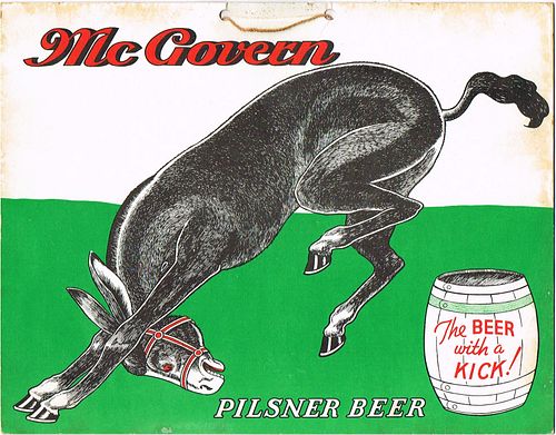 1934 McGovern Pilsner Beer  Old Appleton, Missouri