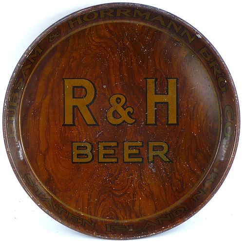 1934 R&H Beer 12 inch tray  Stapleton, New York
