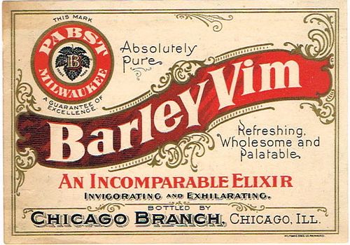 1900 Barley Vim No Ref.  WI286-52V Chicago, Illinois