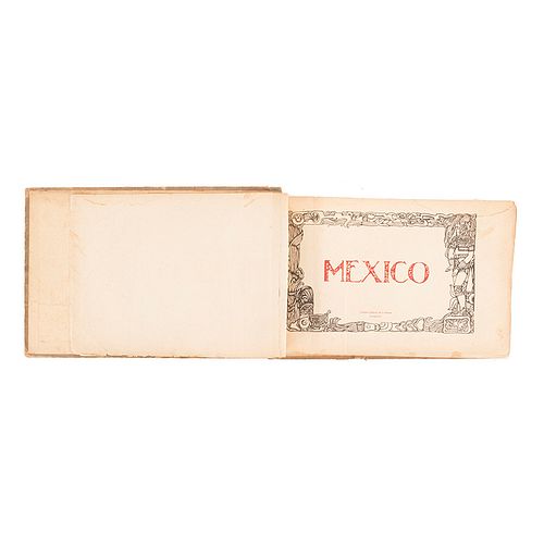 Herrera, Luis. México. México: Talleres Gráficos de la Nación, 1929. Ilustrado. Portada de Roberto Montenegro.