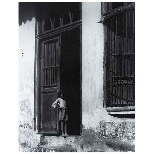 Scott, Ned. Niña de Alvarado. Alvarado Veracruz, México, 1934. Plata sobre gelatina, 23.2 x 18 cm.