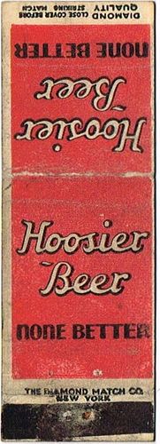 1936 Hoosier Beer 113mm IN-SB-1 South Bend, Indiana