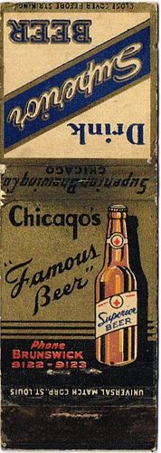 1934 Superior Beer 113mm IL-SUPER-1 - 