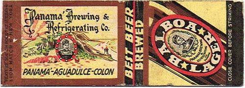1935 Balboa Lager Beer - Panama