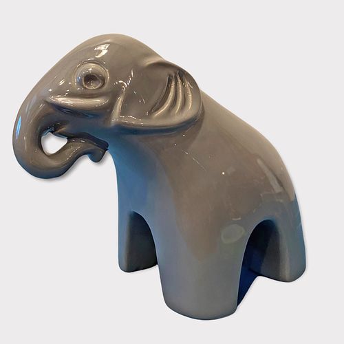 JARU Mid Century Ceramic Elephant