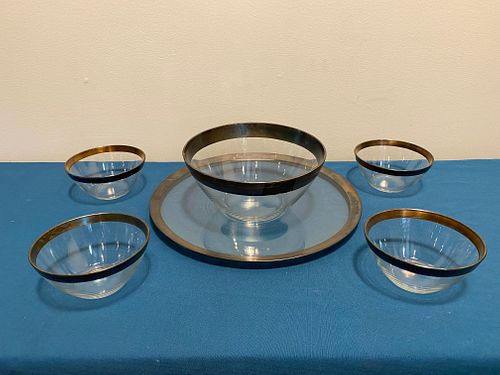 French Punch Bowl Set 