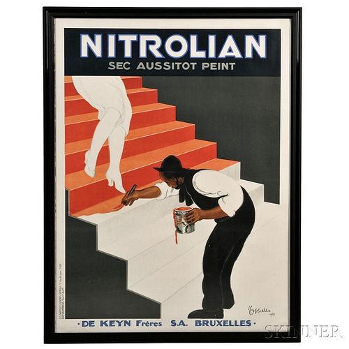 Leonetto Cappiello (Italian, 1875-1942)      Nitrolian ,  Art Deco Poster