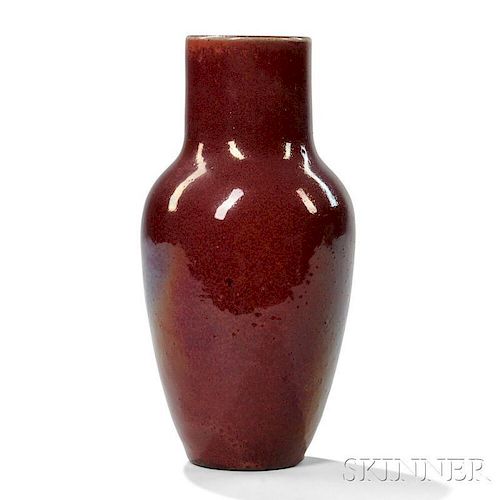 Chelsea Keramics Sang-de-boeuf Pottery Vase