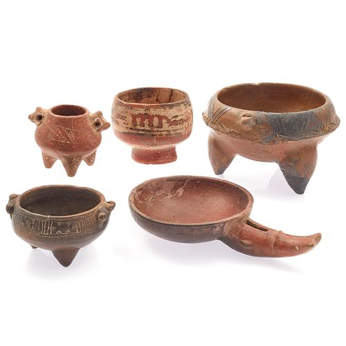 Collection of Pre- Colombian Pottery