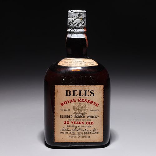 Bell's Royal Reserve 20 Year Old Whiskey
