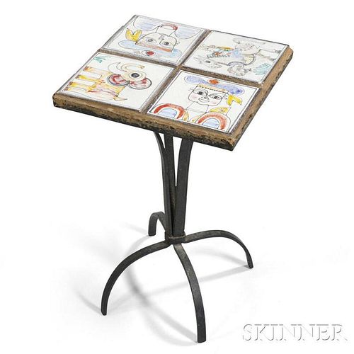 Tile-top Table in the Manner of DeSimone