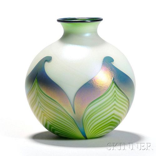 Charles Lotton (b. 1935) Spherical Vase