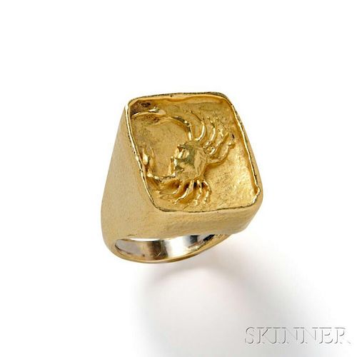 22kt Gold Ring, Boris Le Beau