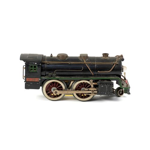 Lionel #384E Bild-A-Loco Green Stripe Locomotive Engine