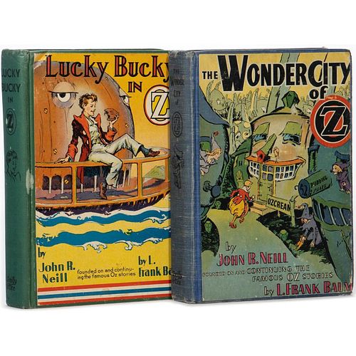 Two early edition John R. Neill Oz Books
