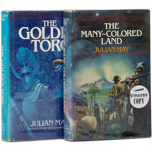 The Saga of Pliocene Exile - Two Volume Set signed by Julian May