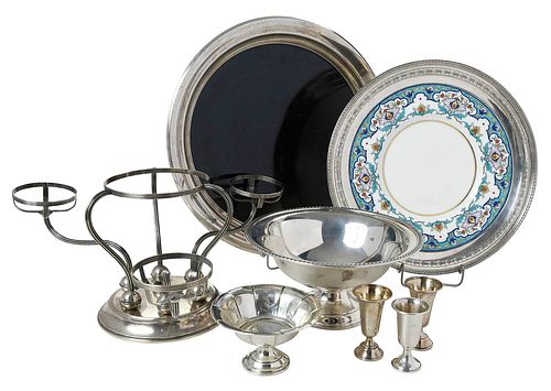 21 Sterling Table Items