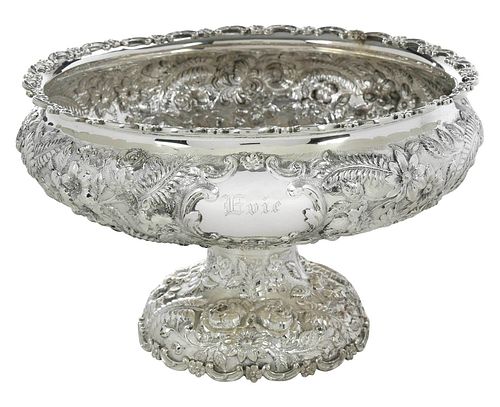 Repousse Footed Sterling Center Bowl