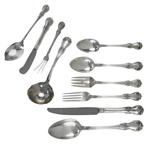 Towle Old Master Sterling Flatware, 100 Pieces
