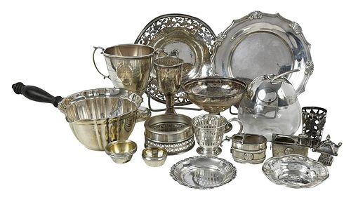 48 Small Sterling Table Items