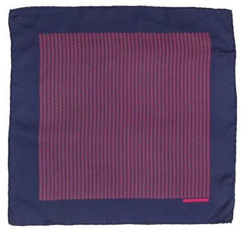 An Hermes Silk Pocket Square, 16" x 16"