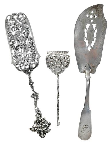 Three Continental/English Serving Pieces